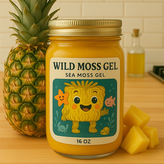 Sweetened Pineapple Sea Moss Gel