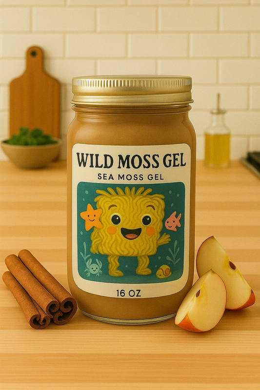 Sweetened Apple Cinnamon Sea Moss Gel